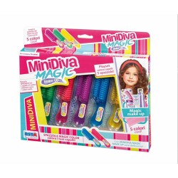 Rstoys 11921 - Set Minidiva Spazzole Colora Capelli