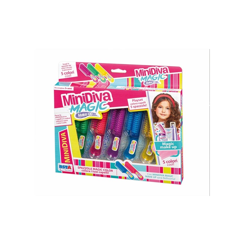 Rstoys 11921 - Set Minidiva Spazzole Colora Capelli