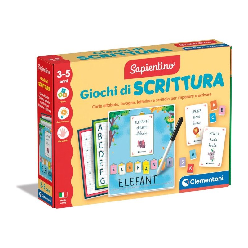 Clementoni 16874 - Sapientino - Giochi di Scrittura