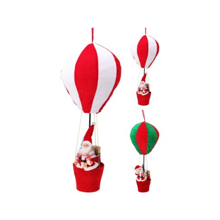 Koopman AMA000810 - Babbo Natale in Mongolfiera 40 x 97cm 2 Ass