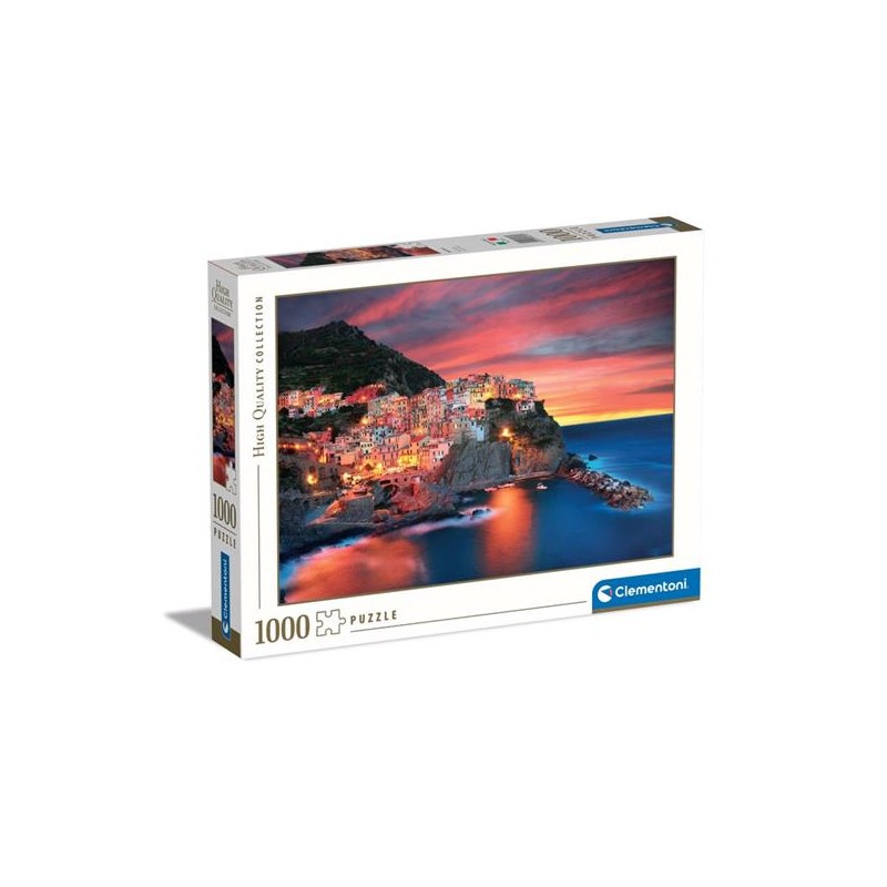 Clementoni 39647 - Puzzle 1000 Pezzi - Manarola