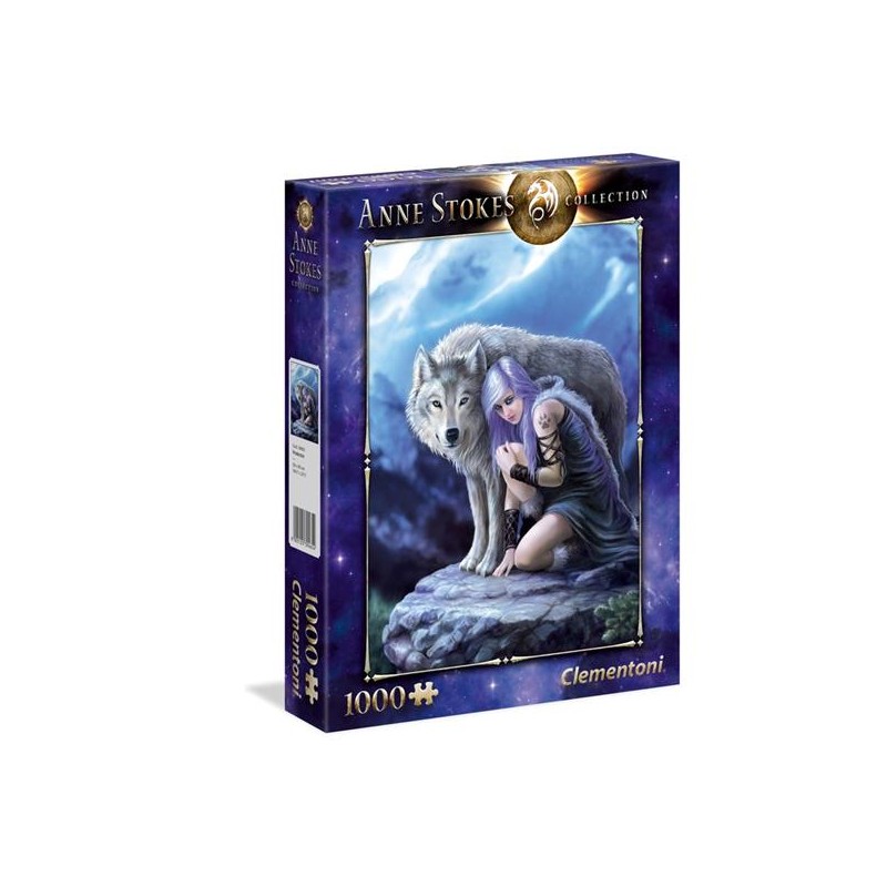 Clementoni 39465 - Puzzle 1000 Pezzi - Anne Stokes Protector