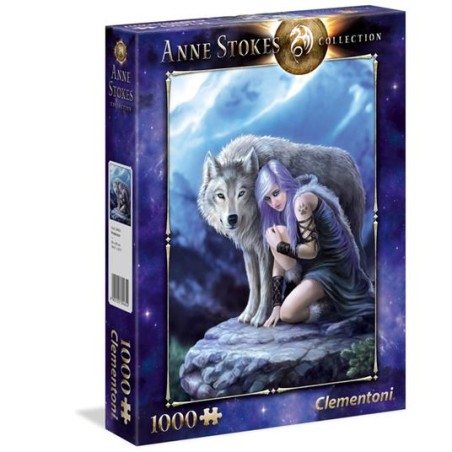 Clementoni 39465 - Puzzle 1000 Pezzi - Anne Stokes Protector