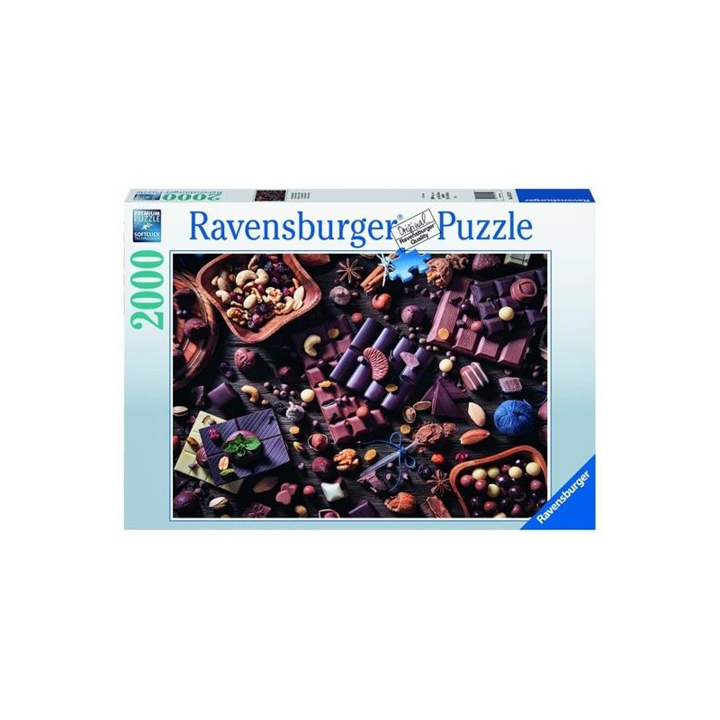 Ravensburger 16715 - Puzzle 2000 Pezzi - Paradiso di Cioccolata