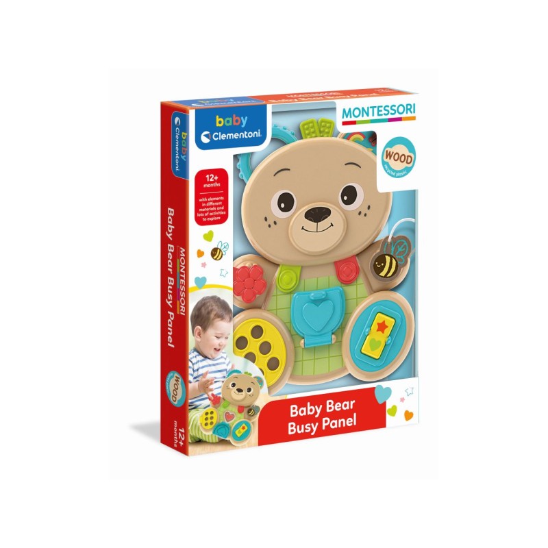 Clementoni 17856 - Baby Clementoni - Montessori Baby Bear