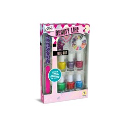 Teorema 80130 - Miss Carina Set Manicure 6 Smalti Nail Art