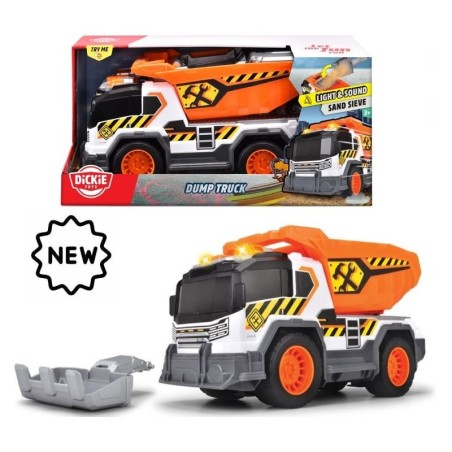 Simba 6025 - Dickie - Dump Truck 30 cm Luci e Suoni