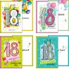 Kartos 551902 - Biglietti 18 Compleanno Conf.12 pz