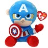 Ty 44002 - Marvel Floppy - Capitan America 20 cm