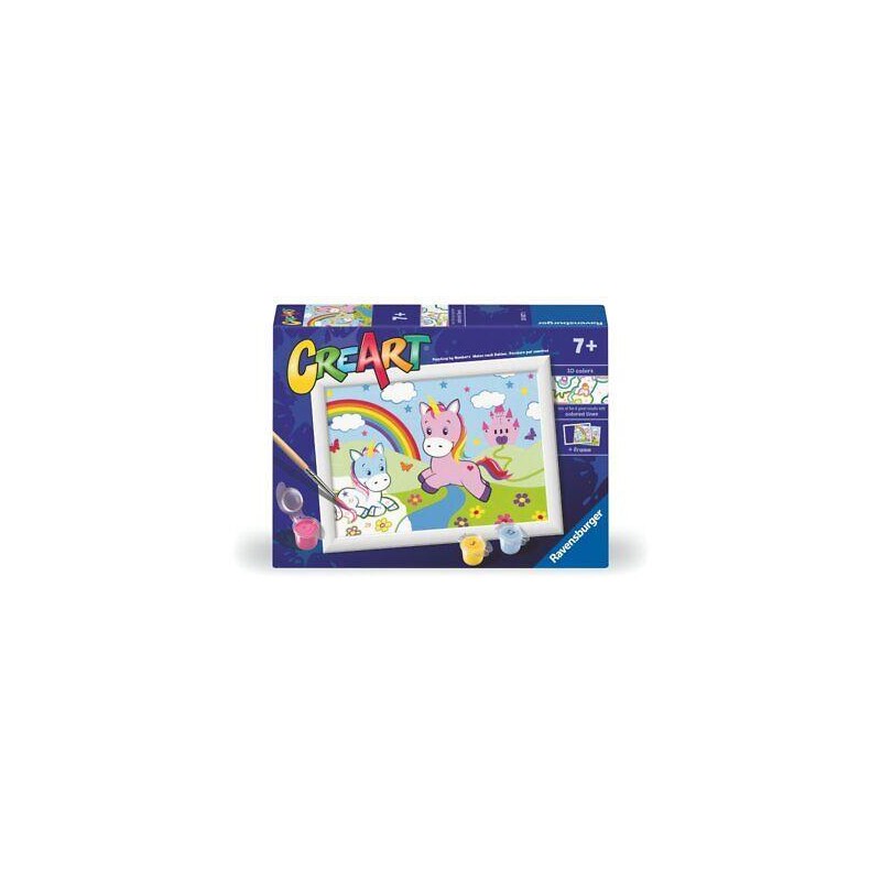 Ravensburger 23937 - Creart - Unicorno con Arcobaleno