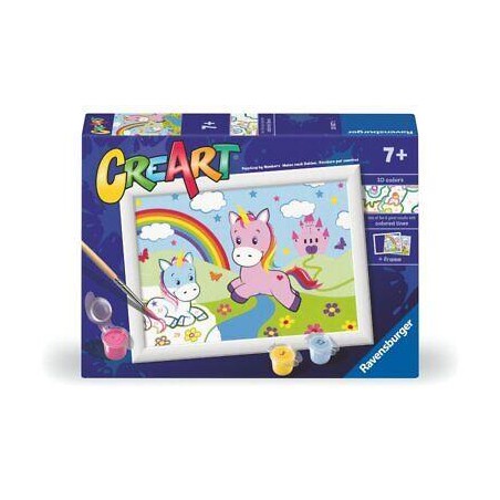 Ravensburger 23937 - Creart - Unicorno con Arcobaleno