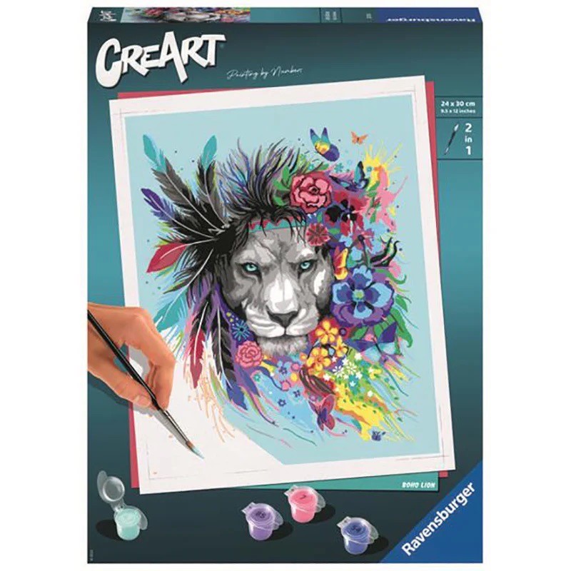 Ravensburger 20130 - Creart - Boho Lion