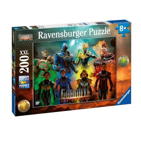 Ravensburger 04122 - Puzzle 200 Pezzi - Gormiti