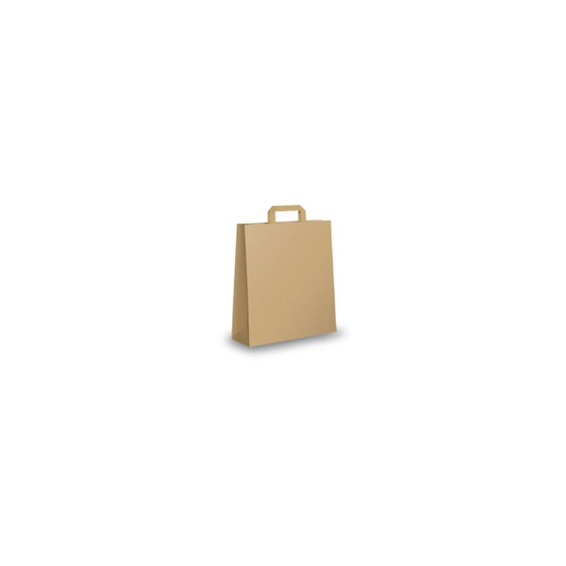 Mainetti 67044 - Shopper in Carta Avana 22 x 10 x 29 cm Conf.25 pz