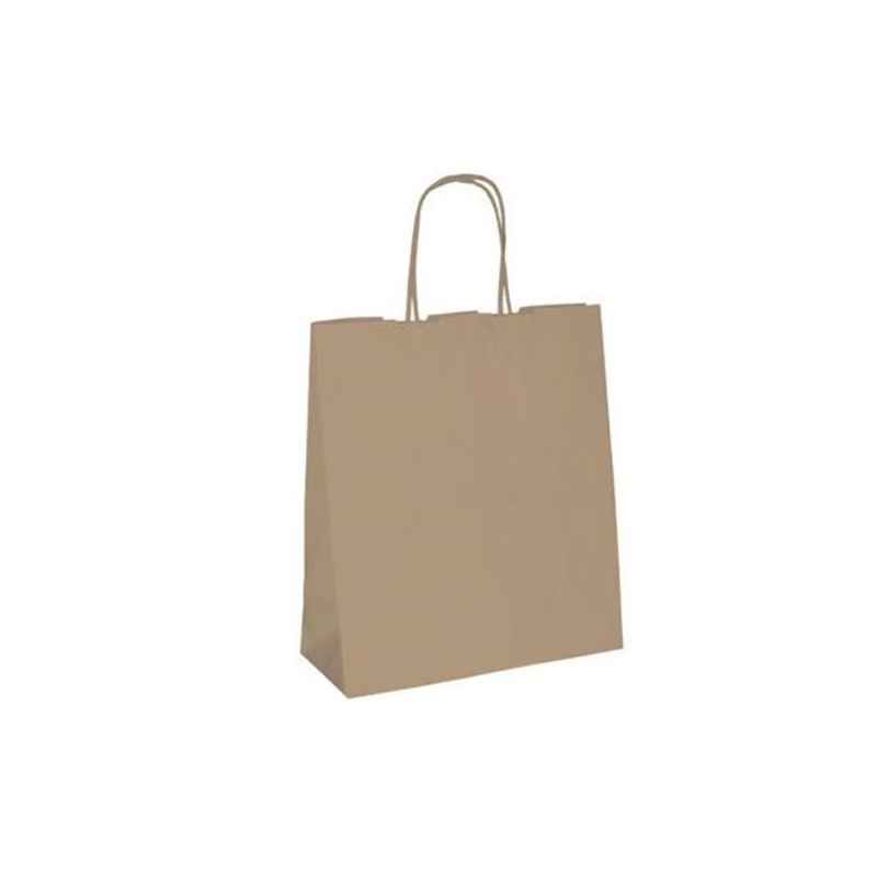 Mainetti 67051 - Shopper in Carta Avana 24 x 11 x 35 cm Conf.25 pz