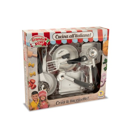 Teorema 80017 - Playset Grande Chef Pentole con Accessori