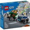 Lego 60459 - City - Pack Veicoli aa Corsa: Aereo Contro Letto d'Ospedale