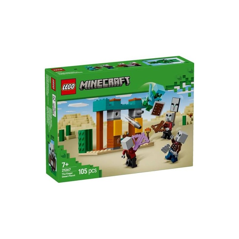 Lego 21267 - Minecraft - Pattuglia nel Deserto della Bestia