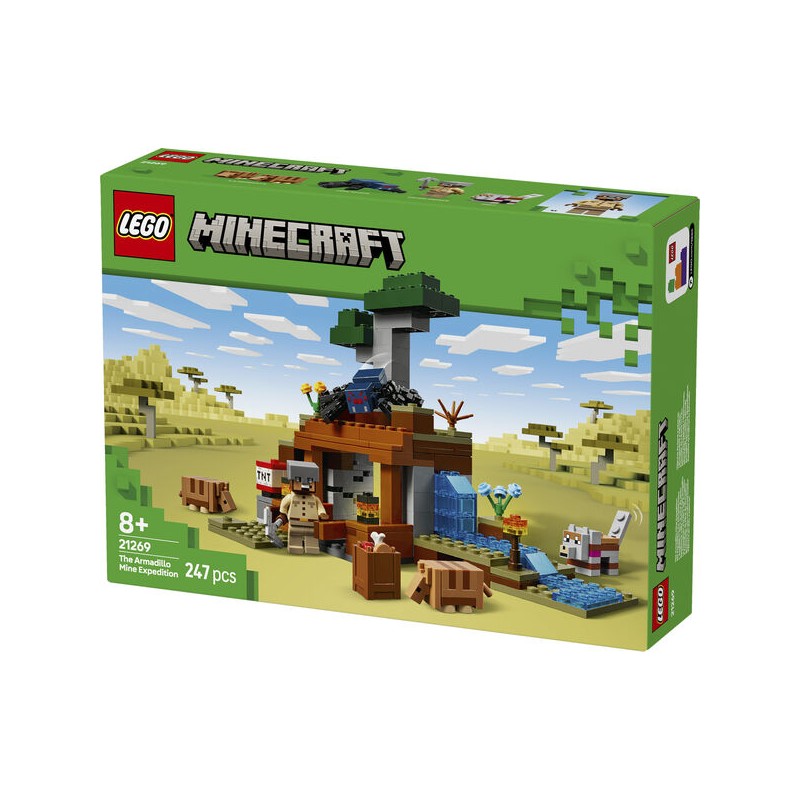 Lego 21269 - Minecraft - Spedizione nella Miniera dell'Armadillo