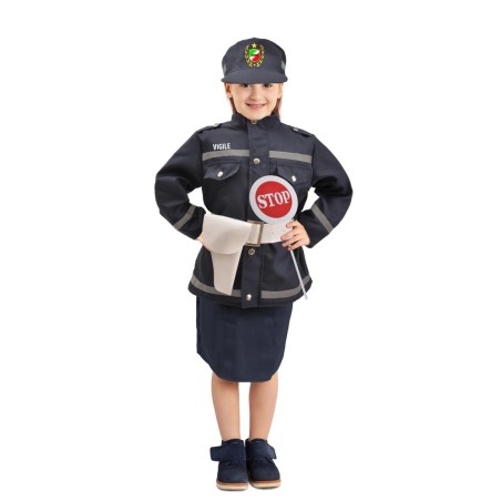 Ciao 10832.3-4 - Costume Vigilessa 3-4 Anni