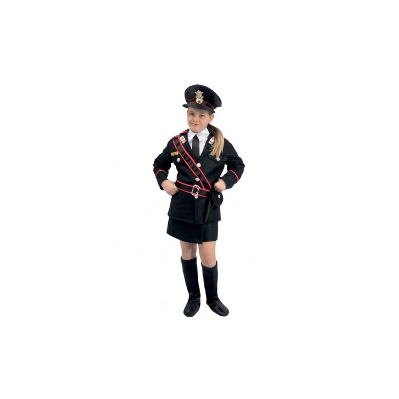 Ciao 26078.9-11 - Costume Forze dell'Ordine Donna 9-11 Anni