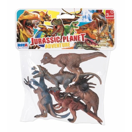 Rstoys 12011 - Busta 6 Dinosauri Ass