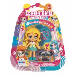 Rstoys 12027 - Blister Mini Bambola Lovely Girl con Accessori Ass