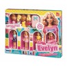 Rstoys 12067 - Playset Evelyn 4 Minibambole con Accessori