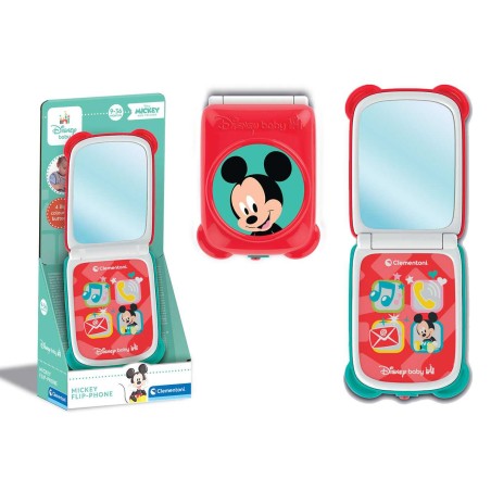 Clementoni 17514 - Disney Baby - Mickey Flip Phone