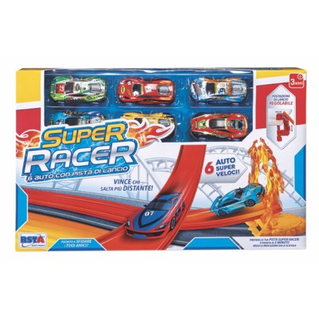 Rstoys 12071 - Pista Super Racer con 6 Auto