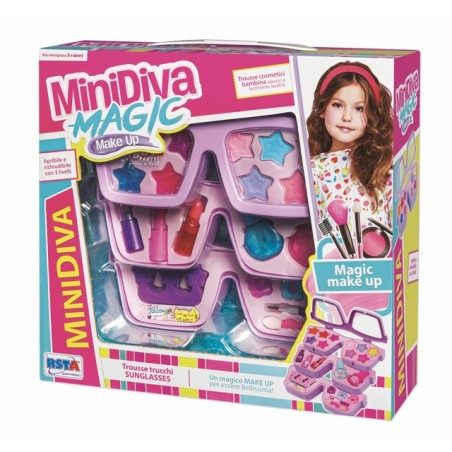 Rstoys 12087 - Playset Minidiva Trousse Occhiali da Sole 3 Livelli