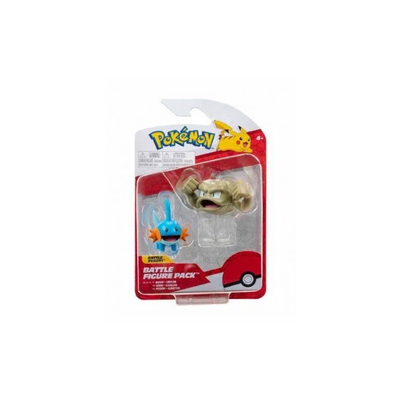 Rei Toys 10202 - Pokemon - Battle Figure Mudkip + Geodude