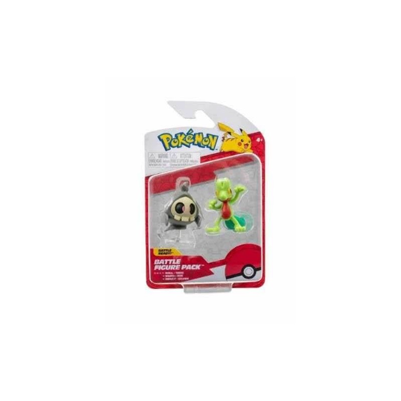 Rei Toys 10201 - Pokemon - Battle Figure Duskull + Treecko