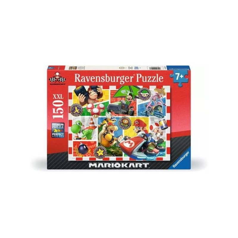 Ravensburger 4143 - Puzzle 150 Pezzi - Super Mario Kart Race