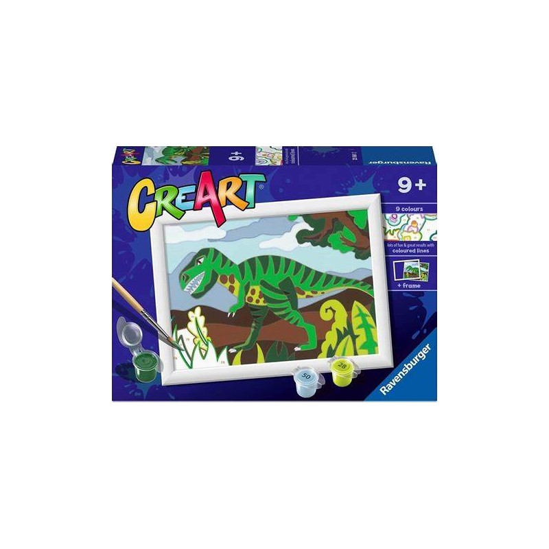 Ravensburger 23561 - Creart - Dinosauro