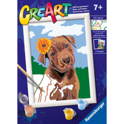 Ravensburger 23939 - Creart Best Dog Cane 13 x 18 cm