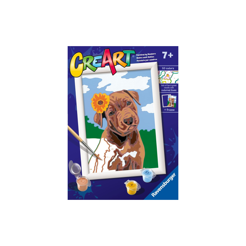 Ravensburger 23939 - Creart Best Dog Cane 13 x 18 cm