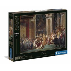 Clementoni 31416 - Puzzle 1000 Pezzi Museum Consacrazione Di Napoleone