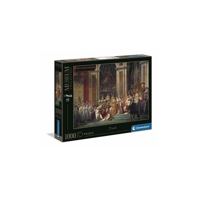 Clementoni 31416 - Puzzle 1000 Pezzi Museum Consacrazione Di Napoleone