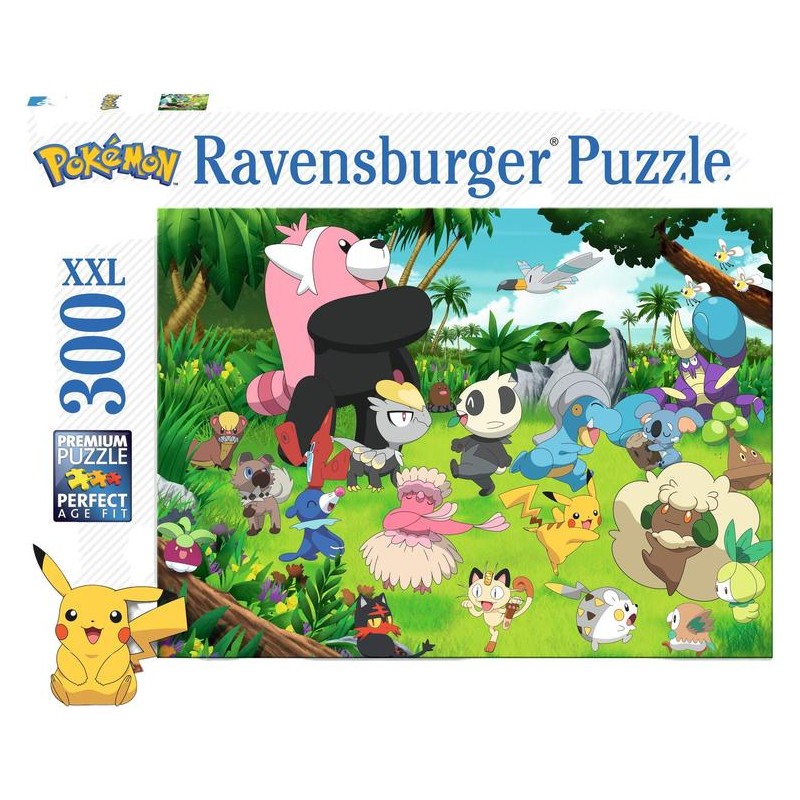 Ravensburger 13245 - Puzzle 300 Pezzi XXL - Pokemon