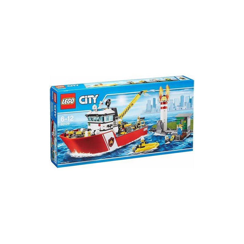 Lego 60190 - City - Barca Antincendio