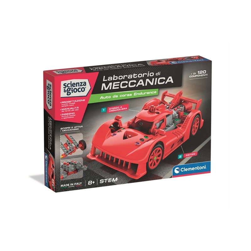 Clementoni 19404 - Scienza & Gioco - Macchina da Corsa Endurance