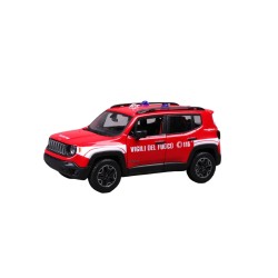 Burago 31520V - Jeep Renegade Vigili del Fuoco Scala 1:24