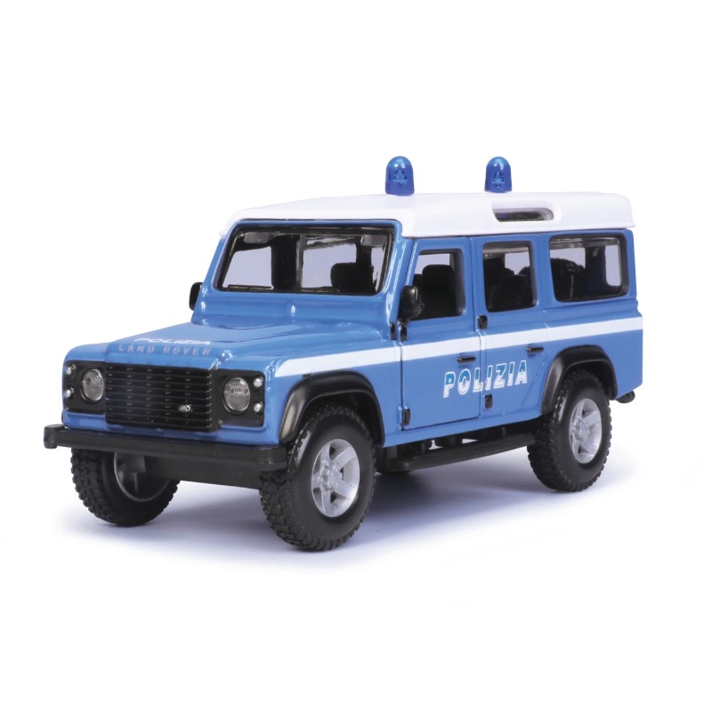 Burago 1526 - Land Rover Defender 110 Polizia Scala 1:32