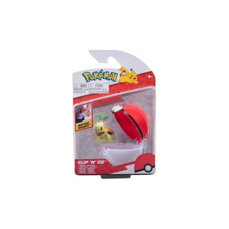 Rei Toys 160206 - Pokemon - Clip n'Go Turtwig + Poke Ball