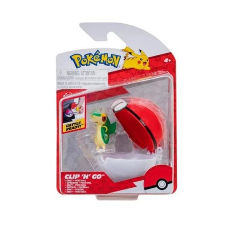 Rei Toys 160306 - Pokemon - Clip n' Go Snivy + Poke Ball