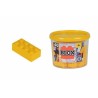 Simba 8857 - Blox Mattoncini Compatibili Barattolo 40 Pz Giallo