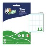 Tico 4428 - Etichette Bianche 44 x 28 mm Busta 120 Etichette