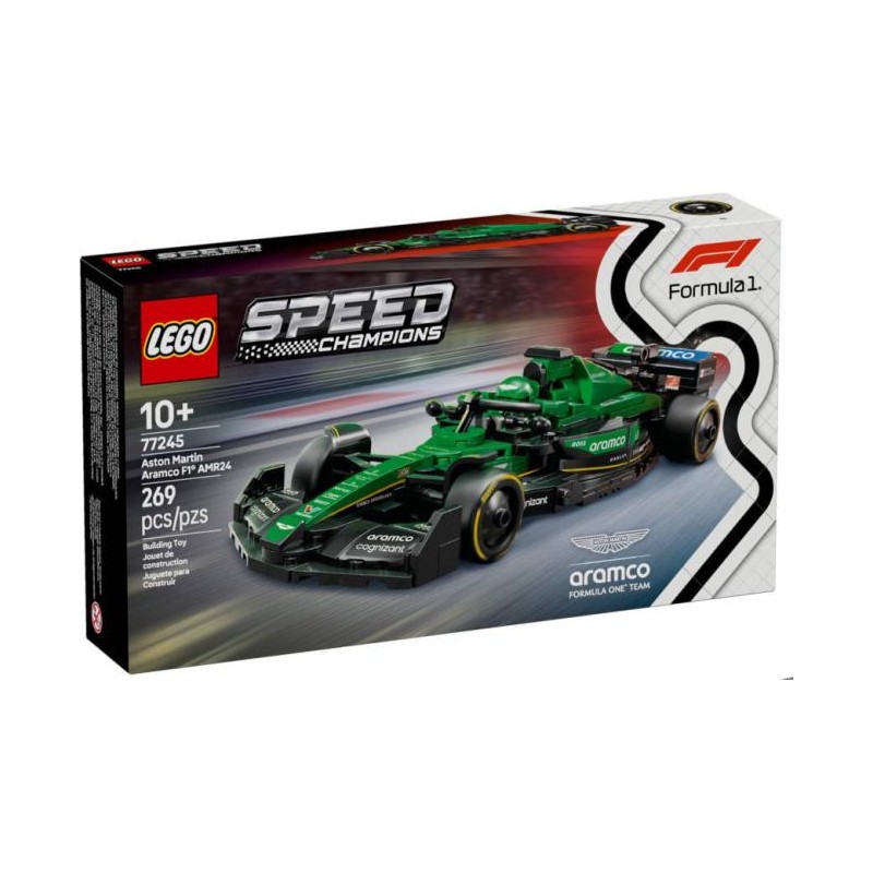 Lego 77245 - Speed Champions - Auto da corsa F1 Aston Martin Aramco F1 AMR24