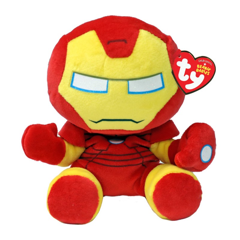 Ty 44005 - Marvel Floppy - Iron Man 20 cm